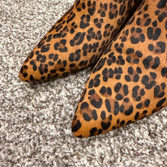 🐆 Corso Como Maude Leopard Haircalf Booties – Size 9M – Worn Once - Picture 7 of 9